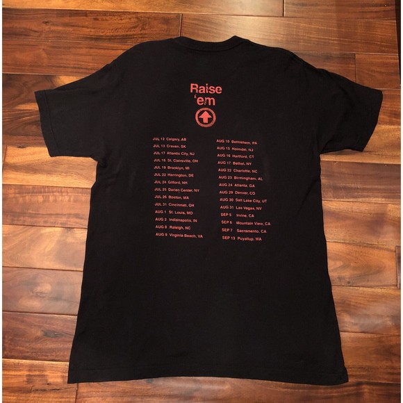 Keith Urban Concert Men's T-Shirt Raise Em Up - Picture 7 of 9